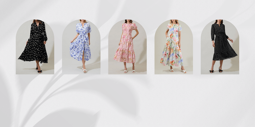 10 Stunning Floral and Polka Dot Dresses to Elevate Your Wardrobe in 2025 - BTK COLLECTIONS