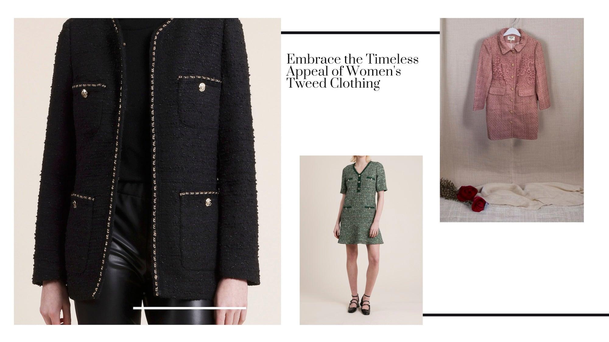 Embrace the Timeless Appeal of Women's Tweed Clothing - BTK COLLECTIONS