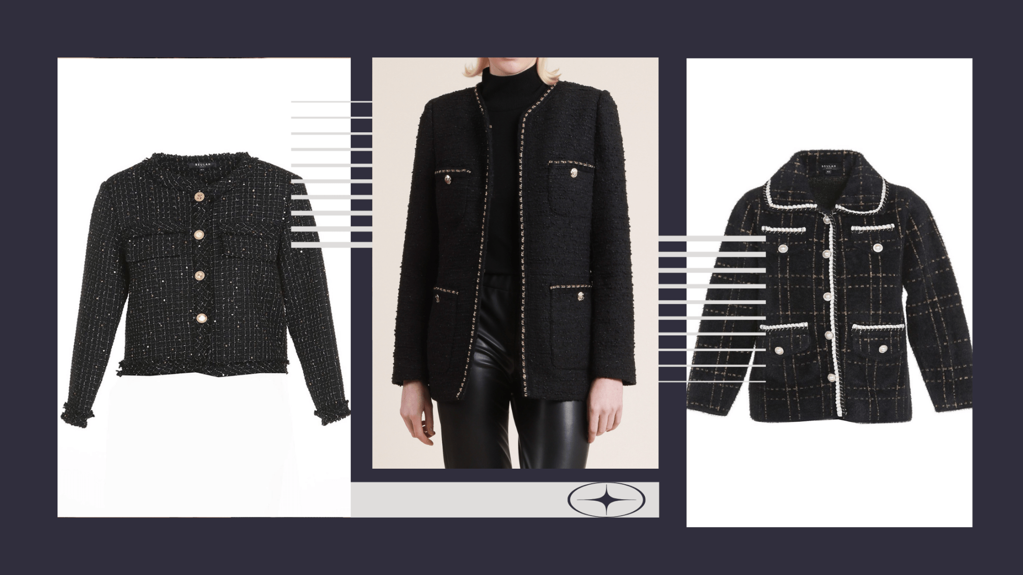 How To Style and Accessorize Women's Tweed Jackets - BTK COLLECTIONS