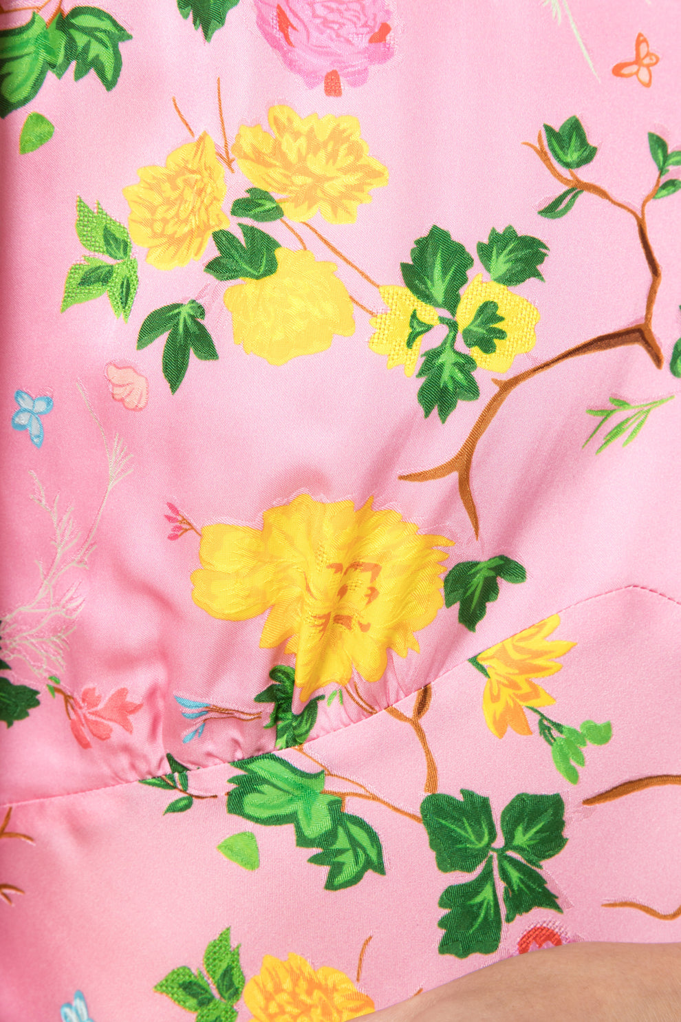 Printed Viscose Midi Dress