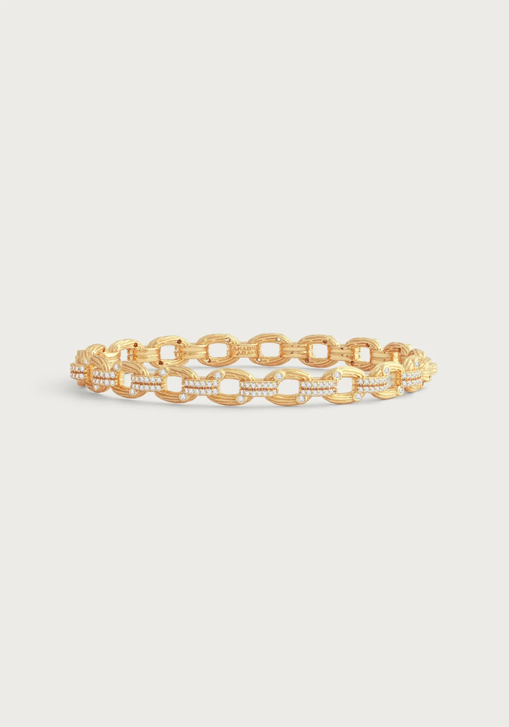 Enchanted Forest Chain Hinged Bangle - BTK COLLECTIONS