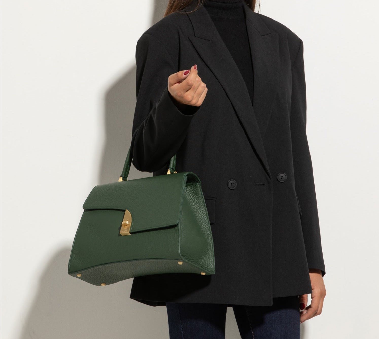 Arco Large Satchel Bag - BTK COLLECTIONS