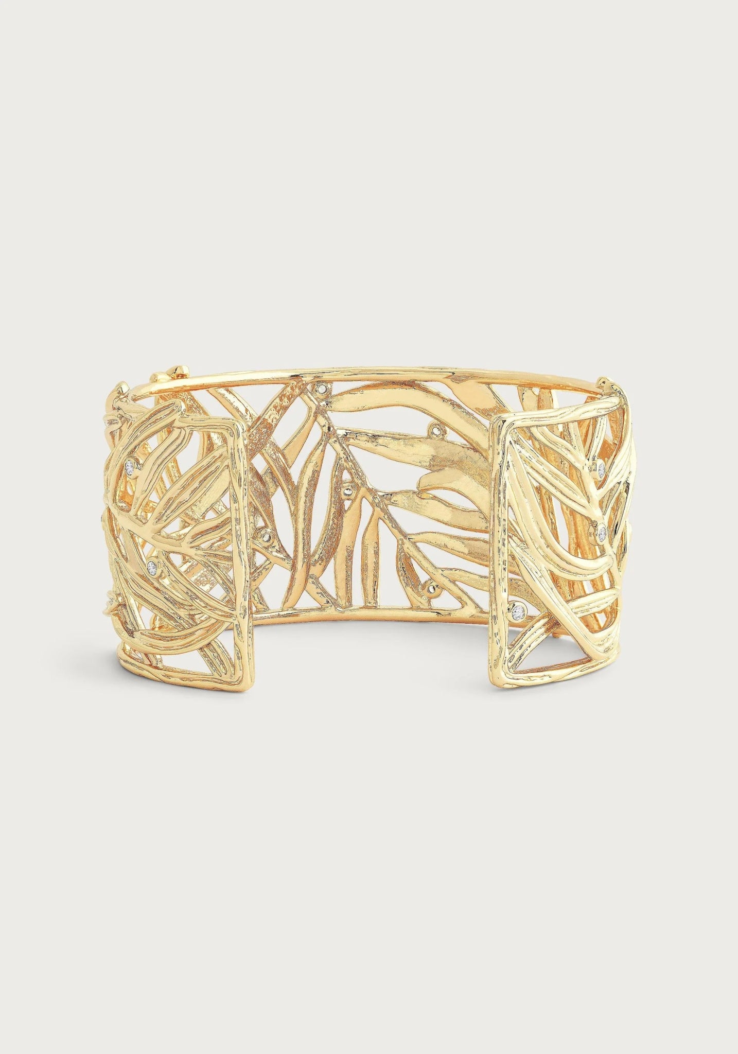 Palm Leaves Cuff - BTK COLLECTIONS