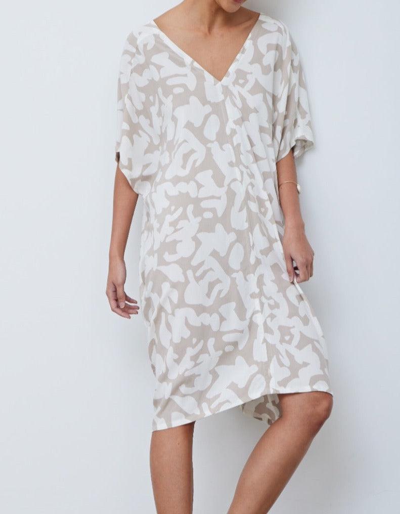 Print Tent Dress - BTK COLLECTIONS