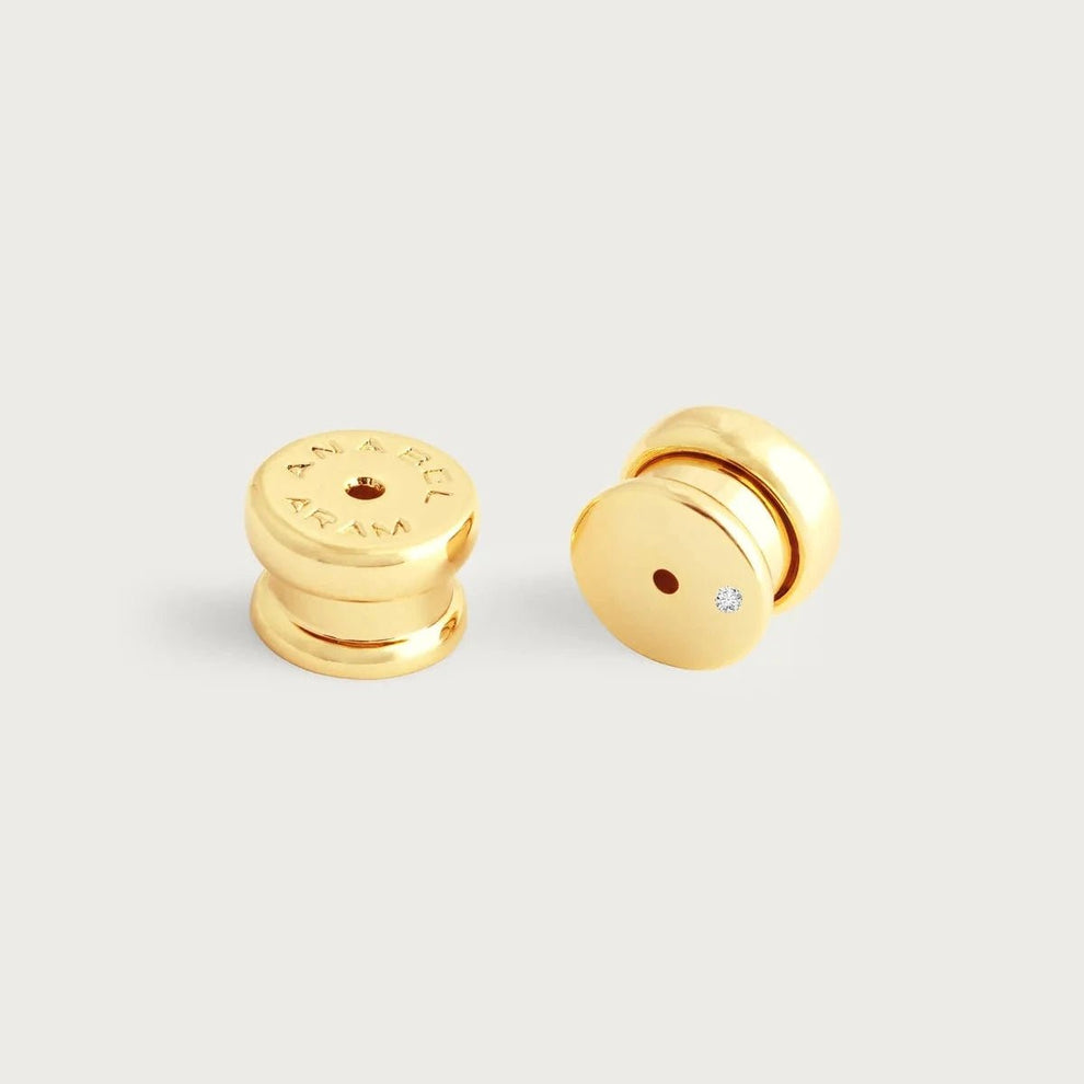 Wildflowers Gold Stud Earrings - BTK COLLECTIONS