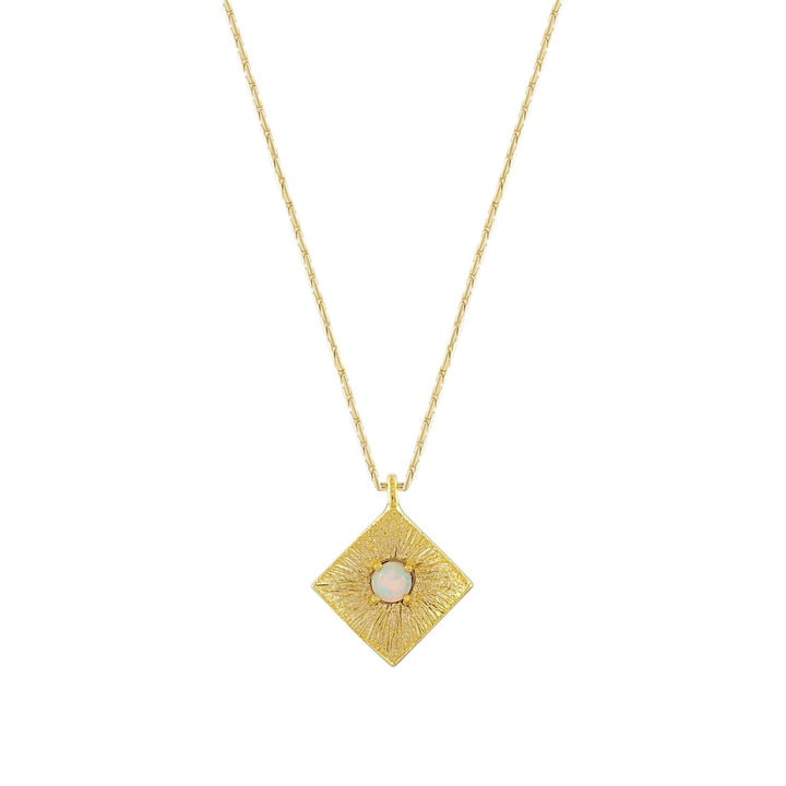 Alaia Opal Necklace - BTK COLLECTIONS