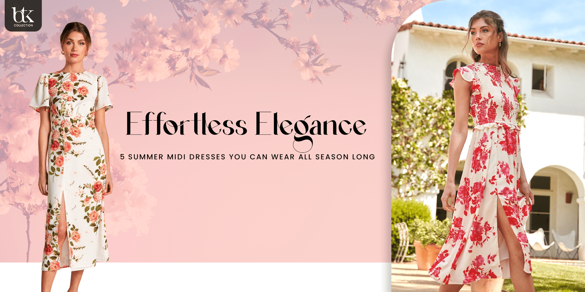 Effortless Elegance: Summer Midi Dresses You Can Wear All Season Long - BTK COLLECTIONS