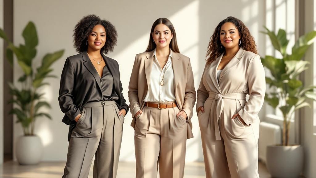7 Flawless Plus Size Business Casual Looks for 2025