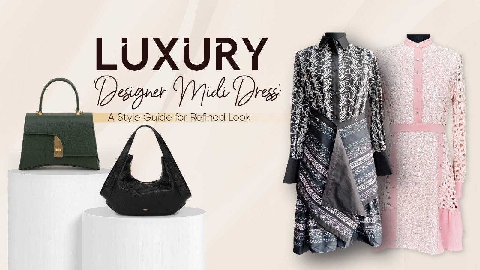 Luxury Designer Midi Dress: A Style Guide for Refined Look - BTK COLLECTIONS