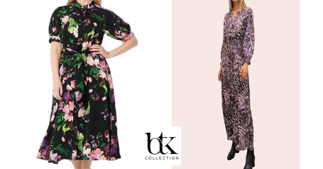 Women Floral Maxi Dress - BTK COLLECTIONS