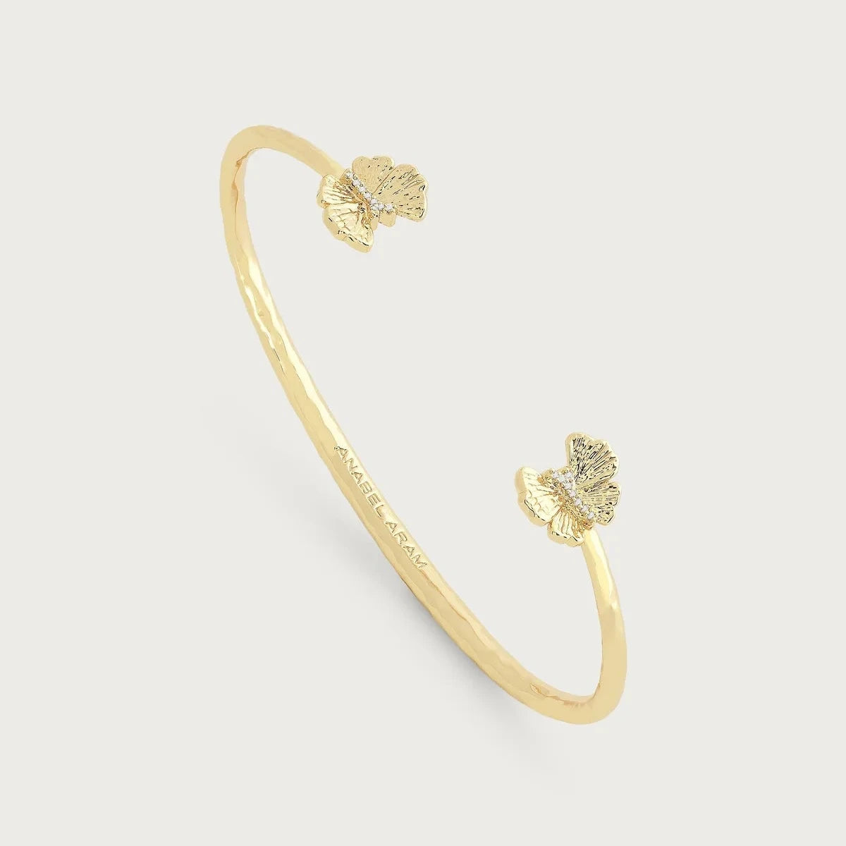 Butterfly Gold Bangle