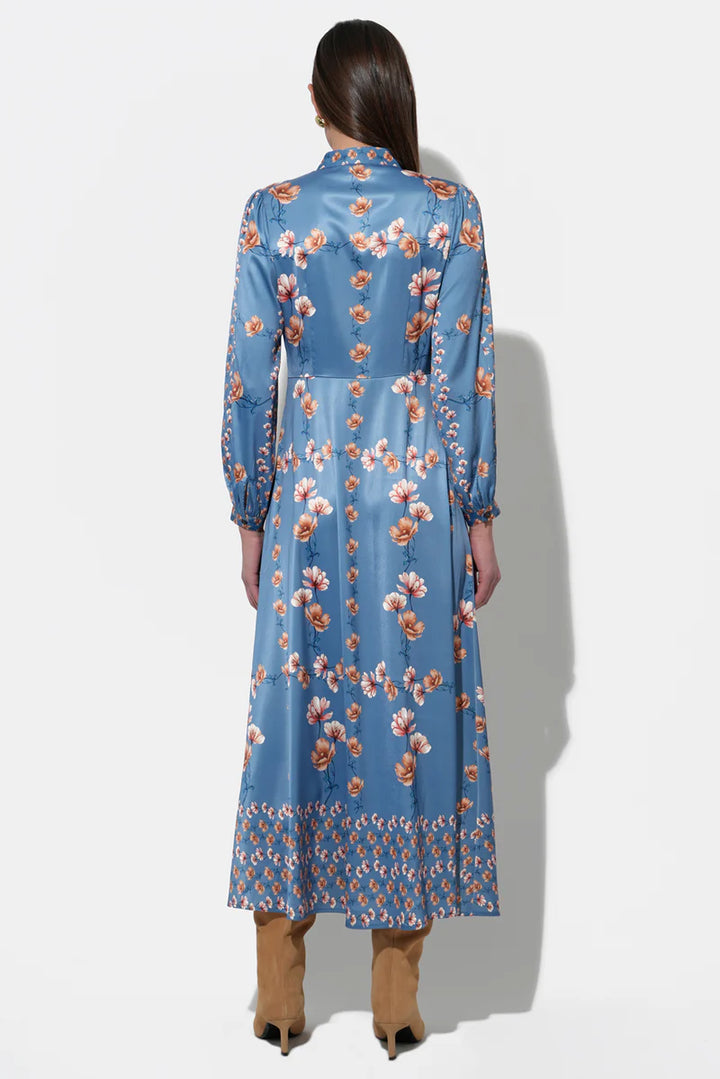 Jailyn Button Front Midi Dress