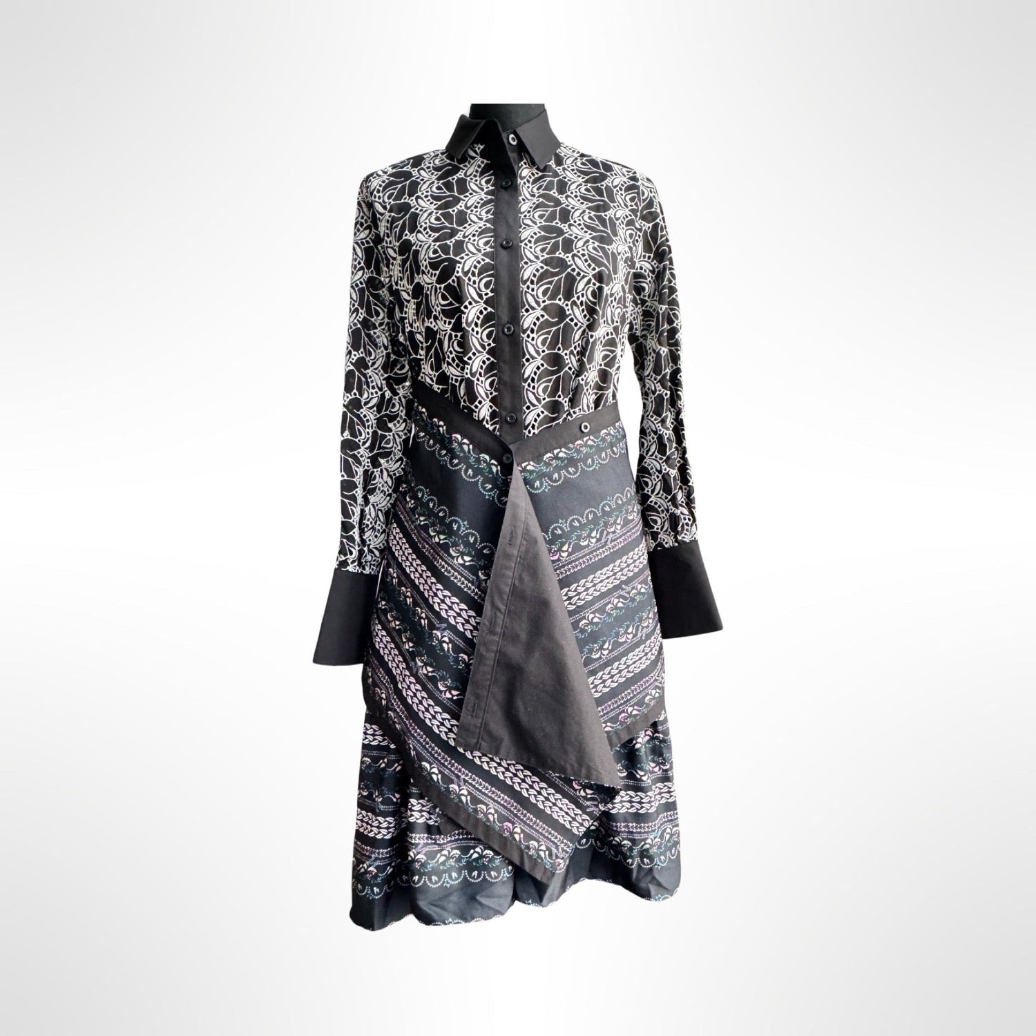 Athene Dress - Midi Shirt Dress - BTK COLLECTIONS