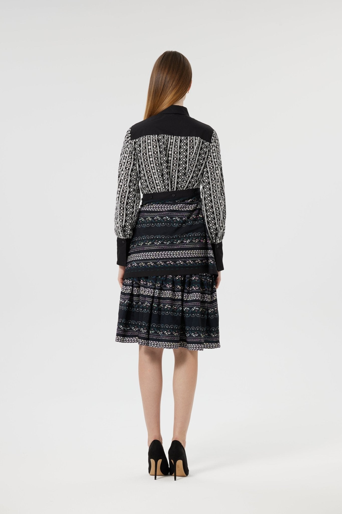 Athene Dress - Midi Shirt Dress - BTK COLLECTIONS