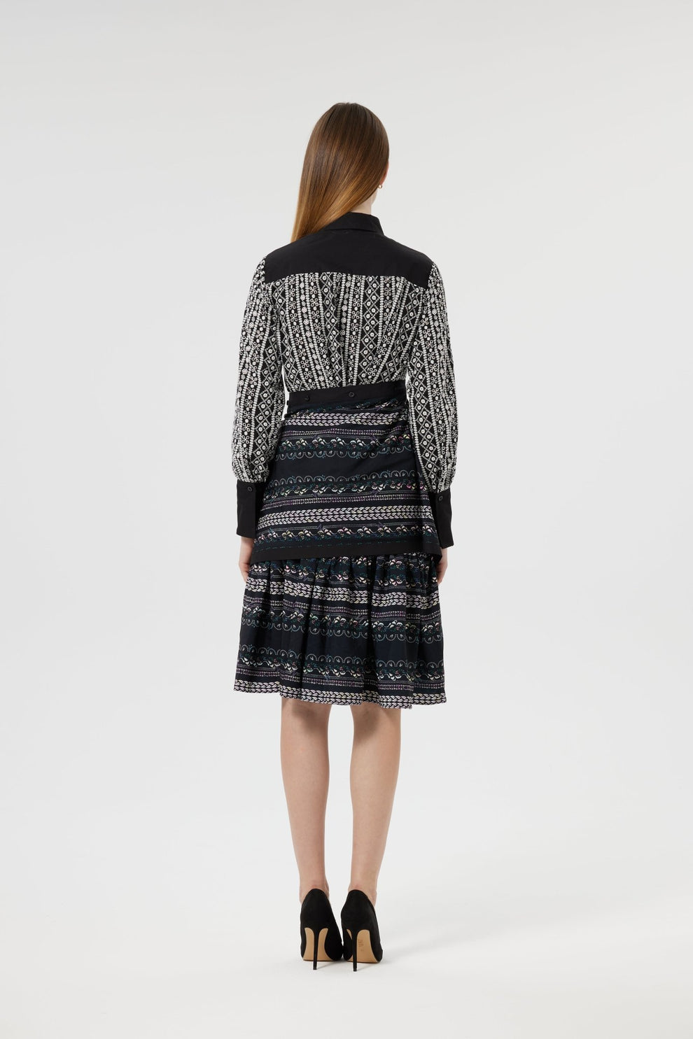 Athene Dress - Midi Shirt Dress - BTK COLLECTIONS