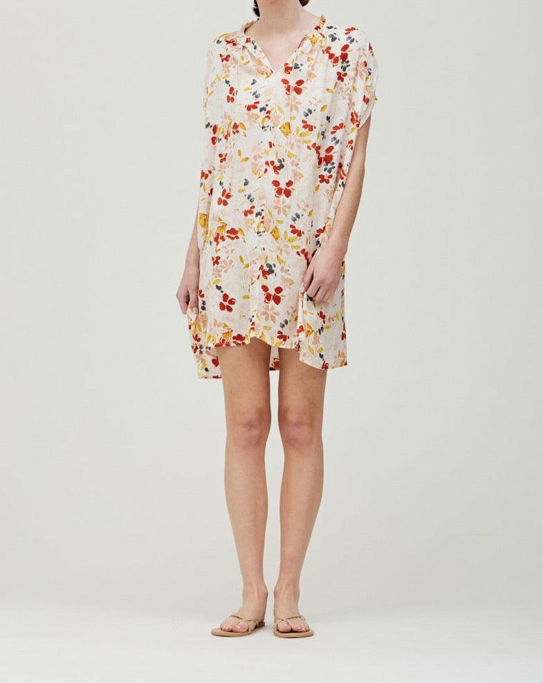 Floral Print Mini Dress - BTK COLLECTIONS