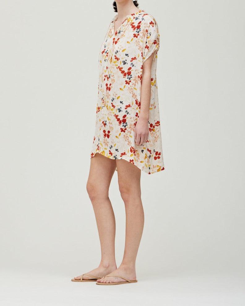 Floral Print Mini Dress - BTK COLLECTIONS