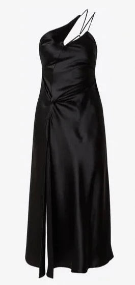 Gemma Satin Midi Dress - BTK COLLECTIONS