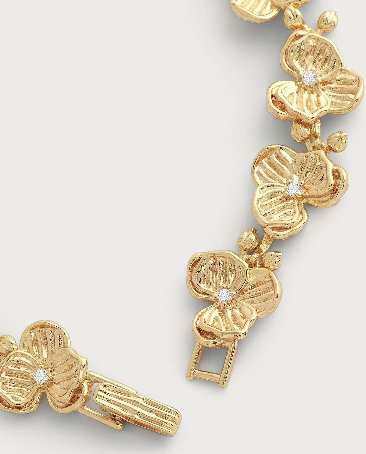 Orchid Link Bracelet - BTK COLLECTIONS