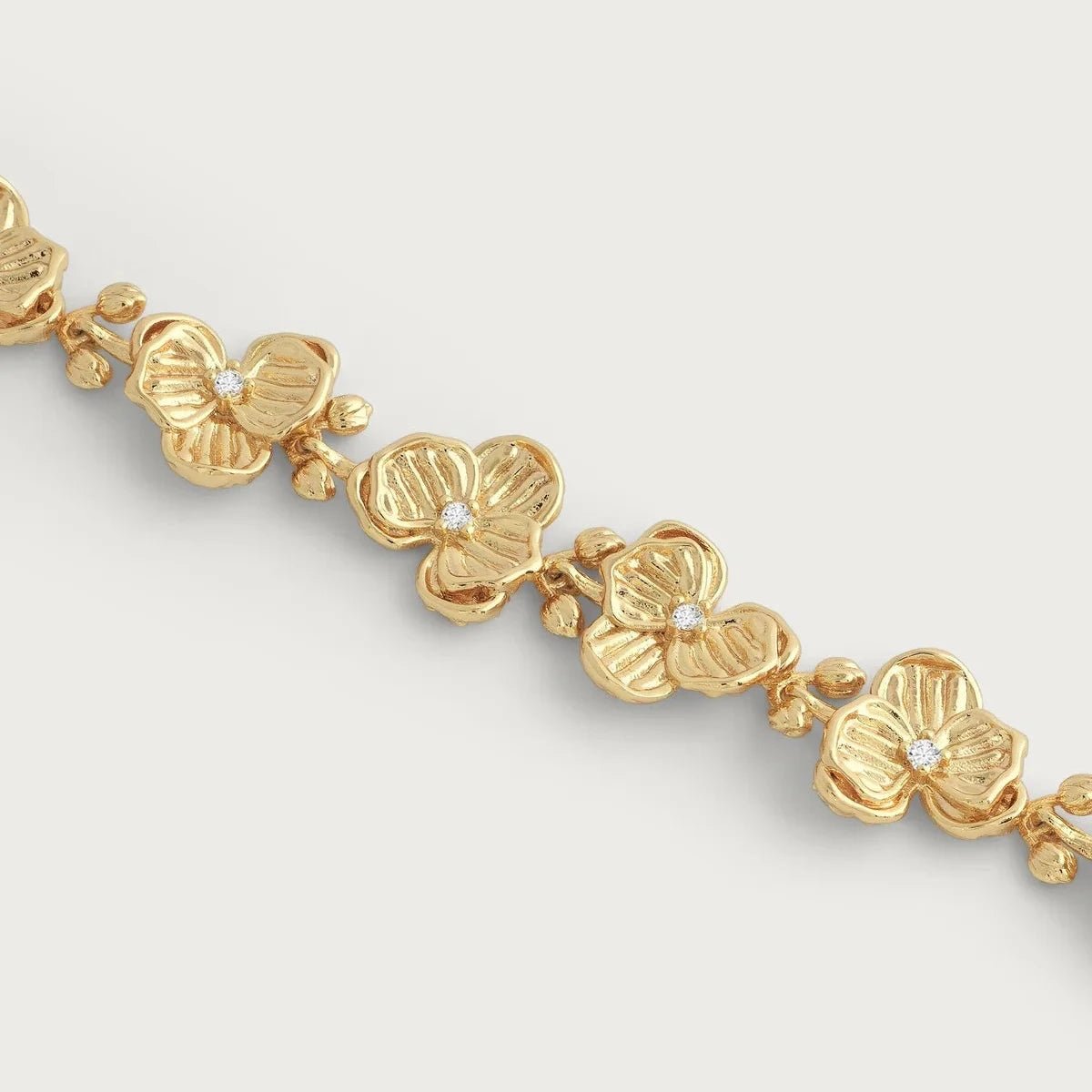 Orchid Link Bracelet - BTK COLLECTIONS