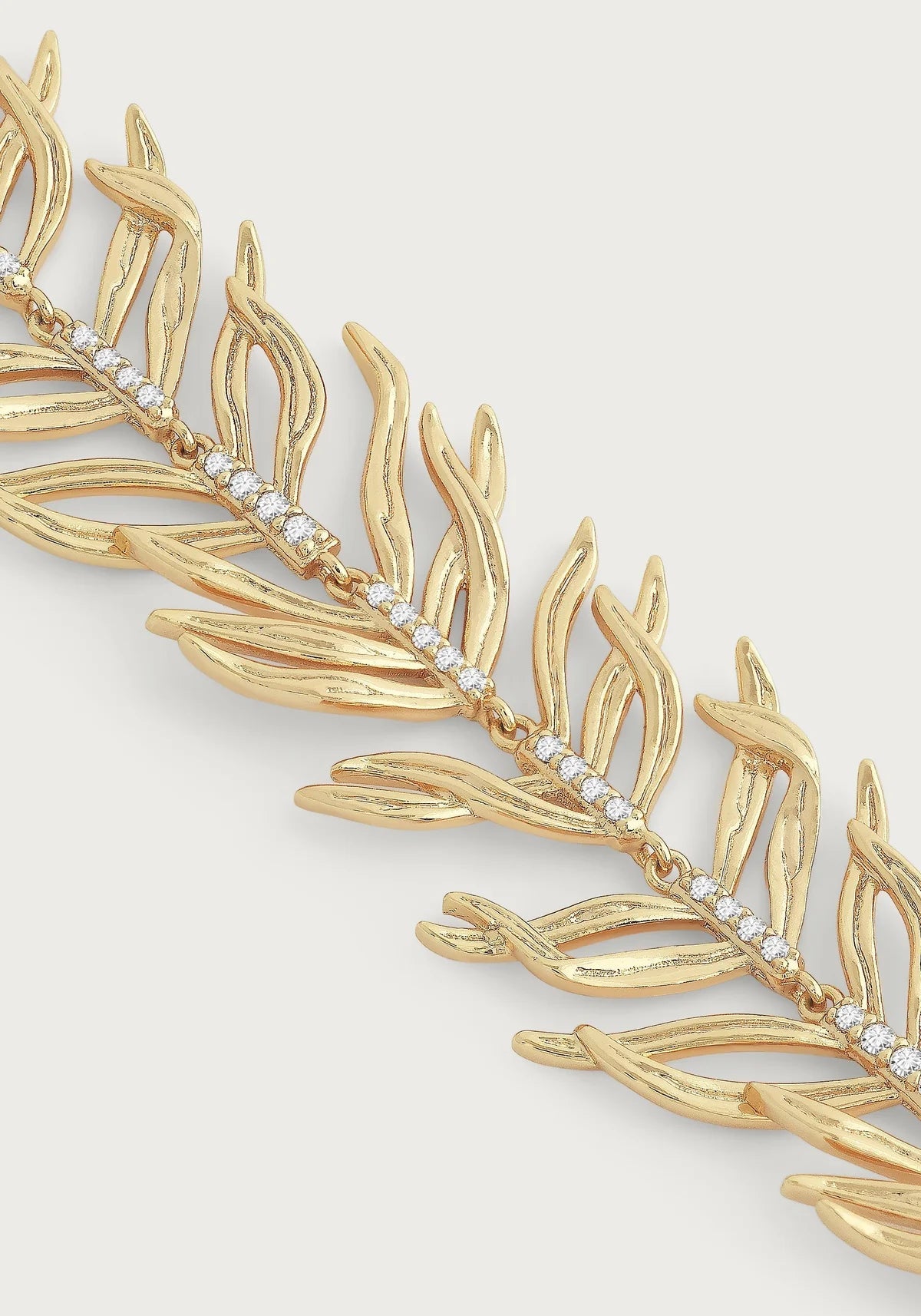 Palm Leaves Necklace - BTK COLLECTIONS