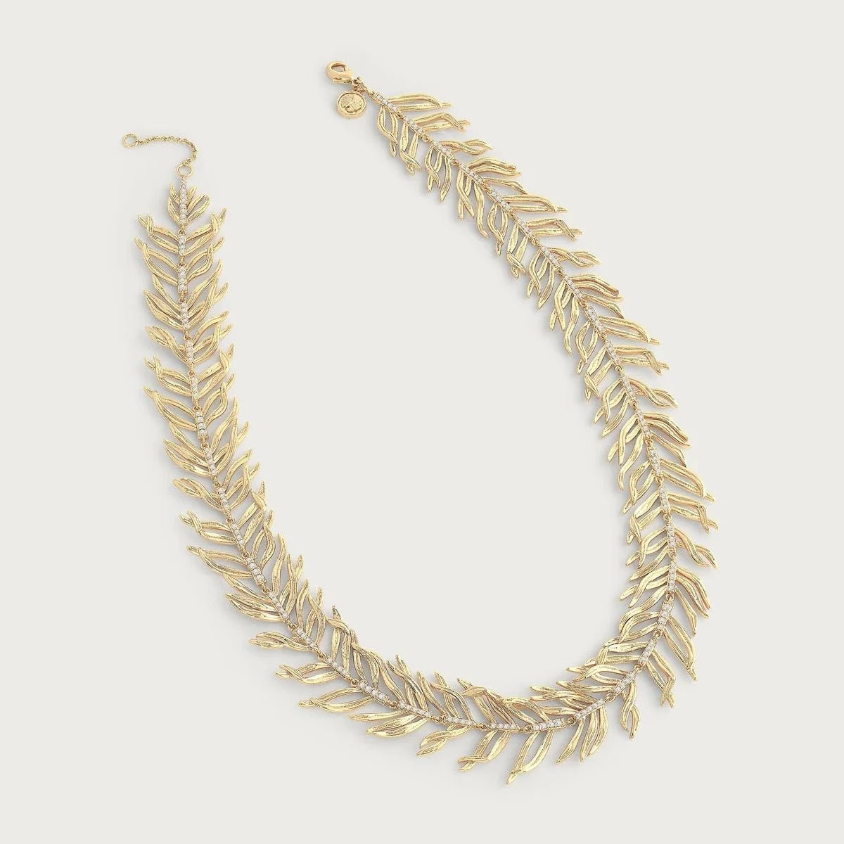 Palm Leaves Necklace - BTK COLLECTIONS