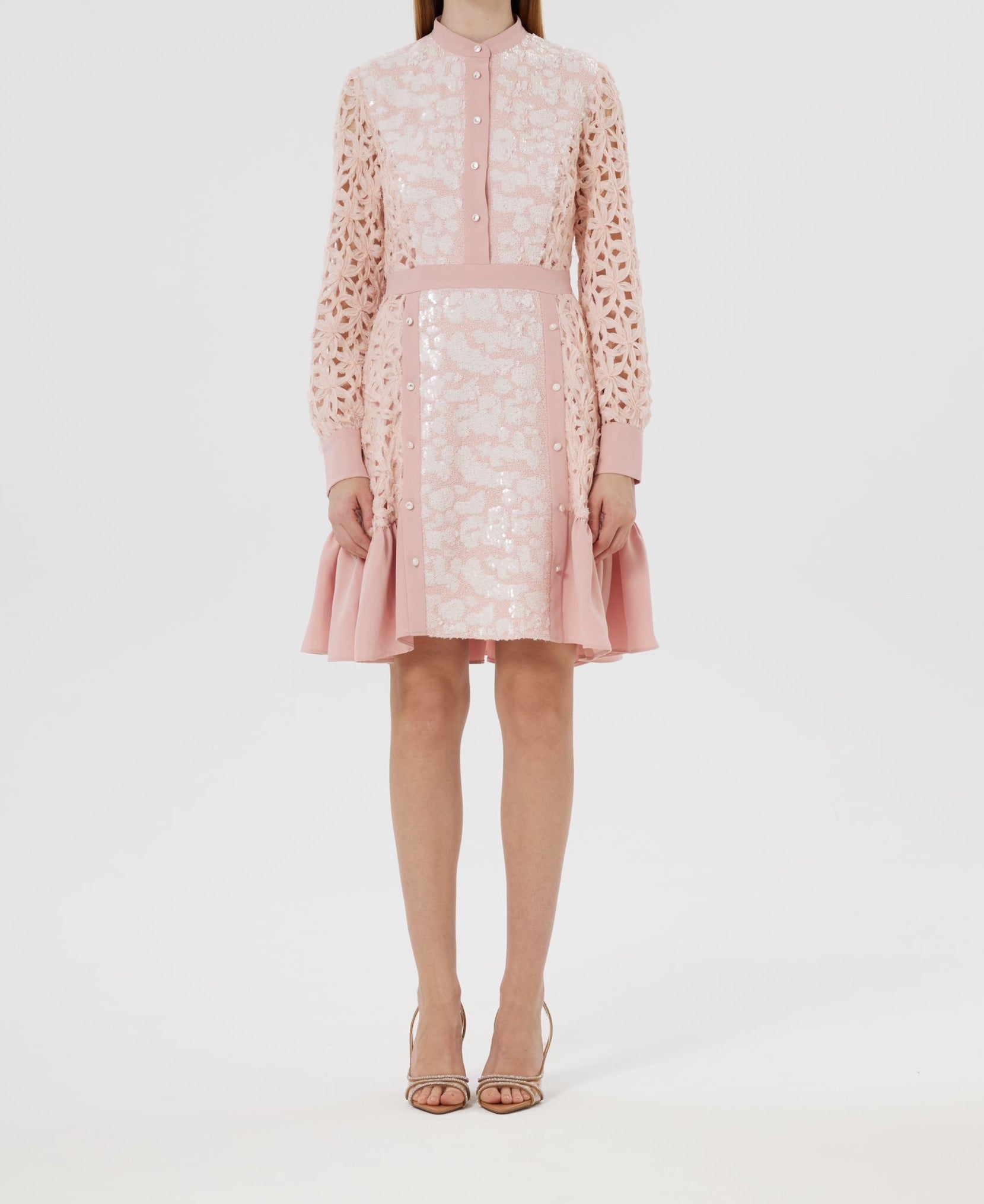 Pink Laura Dress - BTK COLLECTIONS