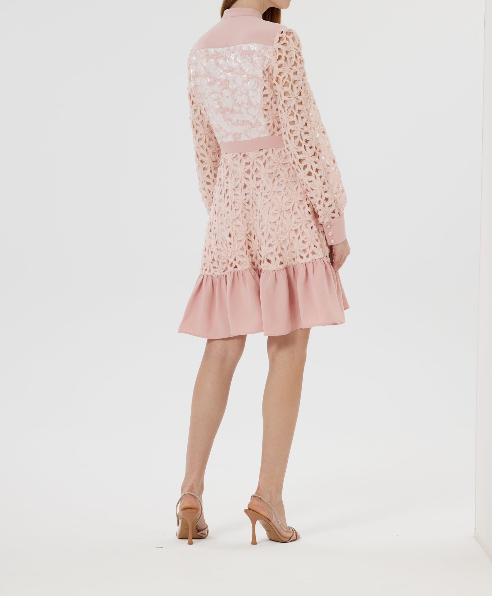 Pink Laura Dress - BTK COLLECTIONS