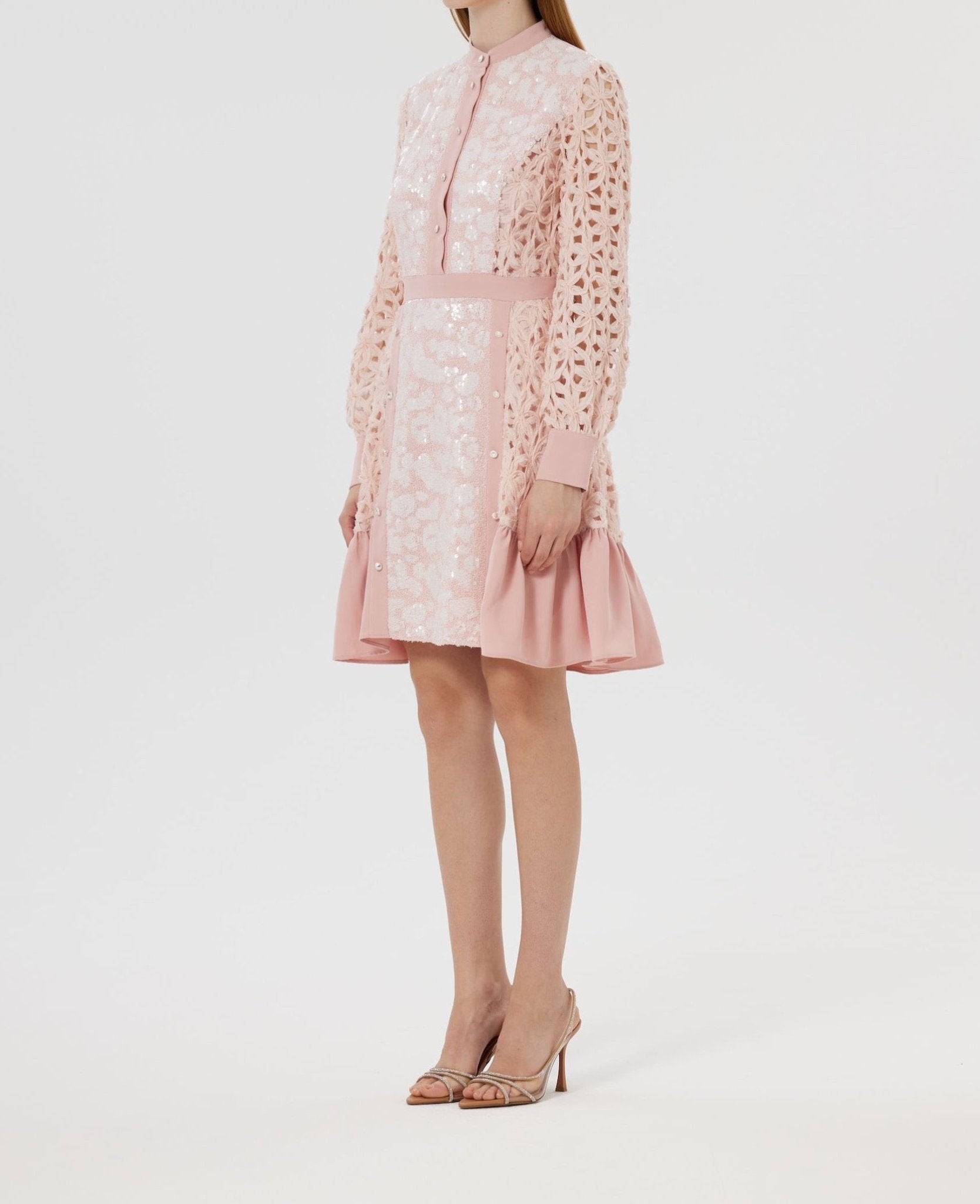 Pink Laura Dress - BTK COLLECTIONS