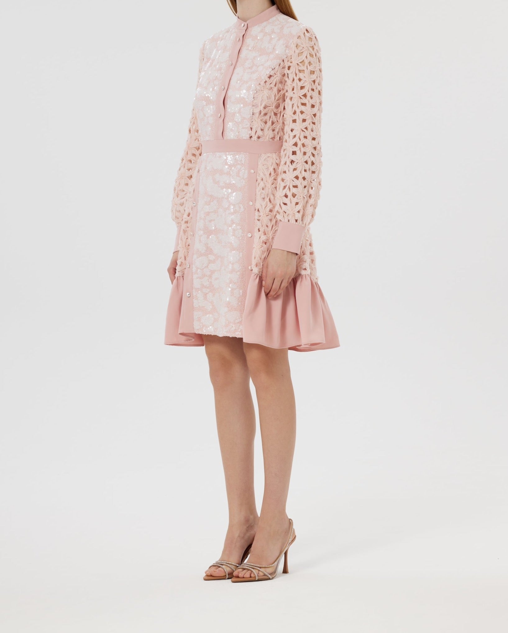 Pink Laura Dress - BTK COLLECTIONS