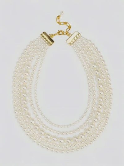 VIOROO 5 Strand Beaded Necklace_BTK COLLECTIONS