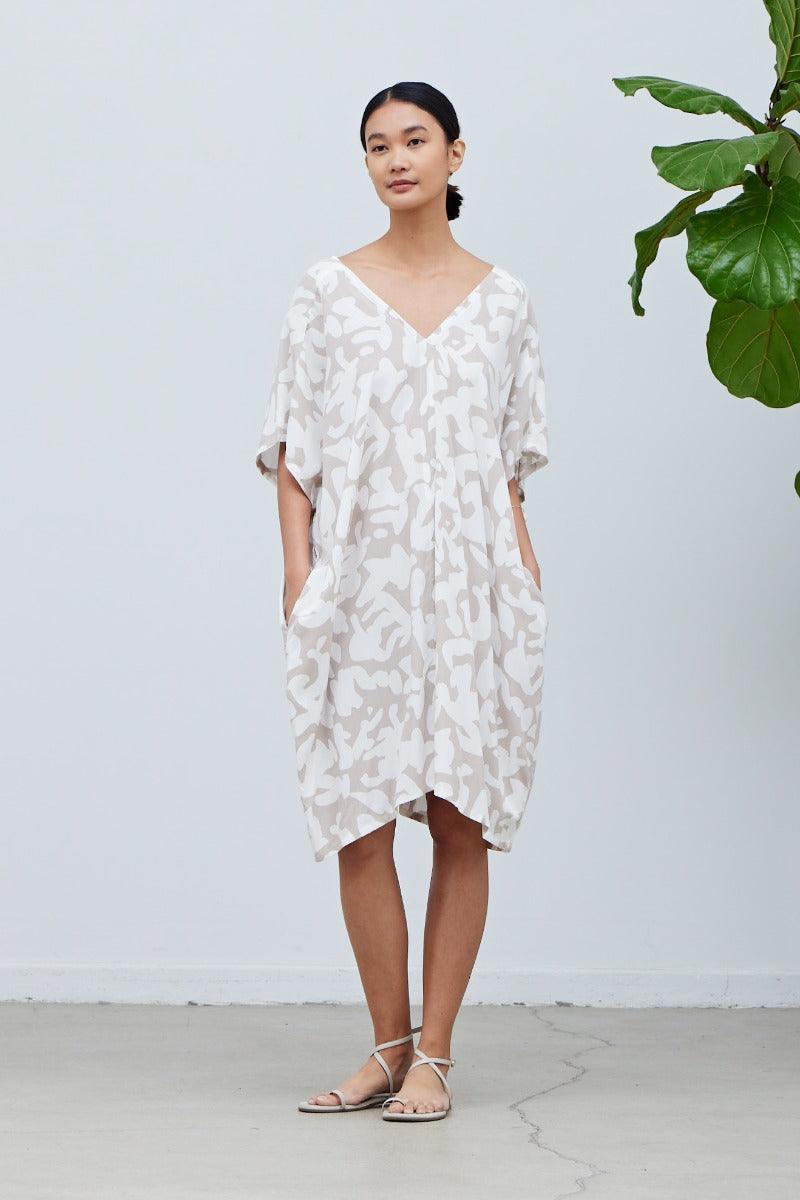 Print Tent Dress - BTK COLLECTIONS