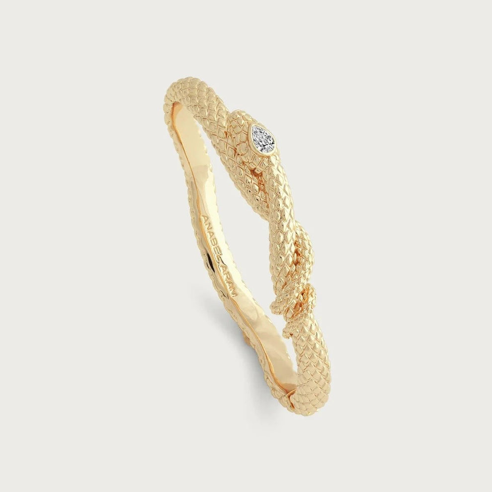 Serpent Hinged Bangle - BTK COLLECTIONS