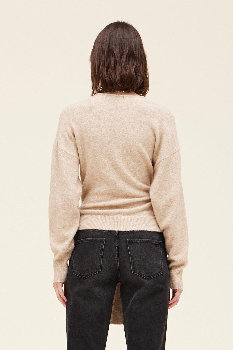Side Tie Sweater - BTK COLLECTION