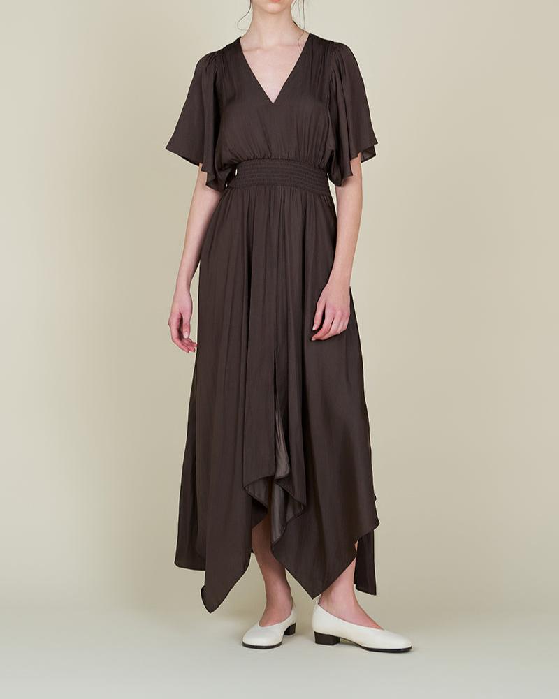 Unbalanced Skirt Maxi Dress - BTK COLLECTIONS