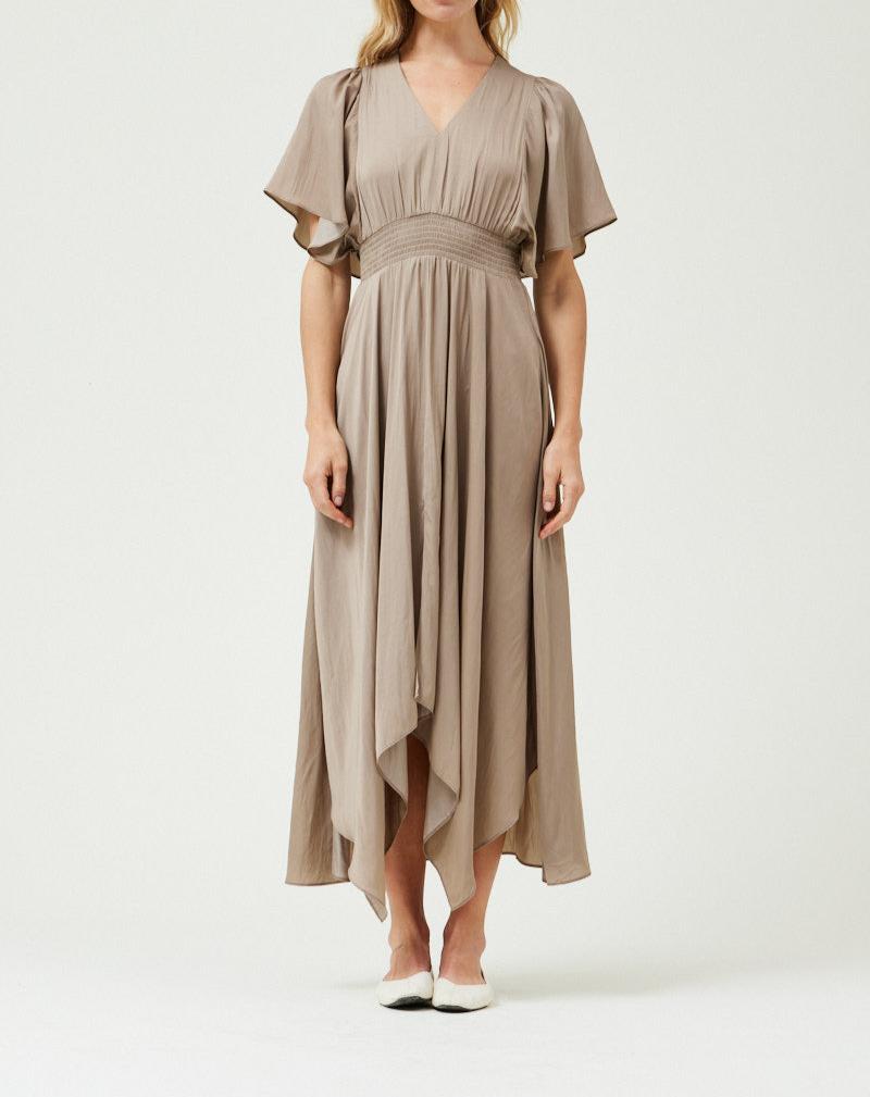 Unbalanced Skirt Maxi Dress - BTK COLLECTIONS