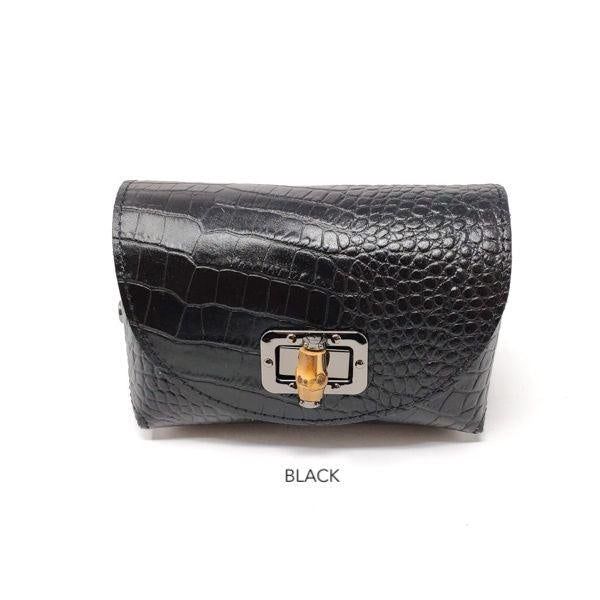 Black Genuine Leather Handbag - BTK COLLECTION