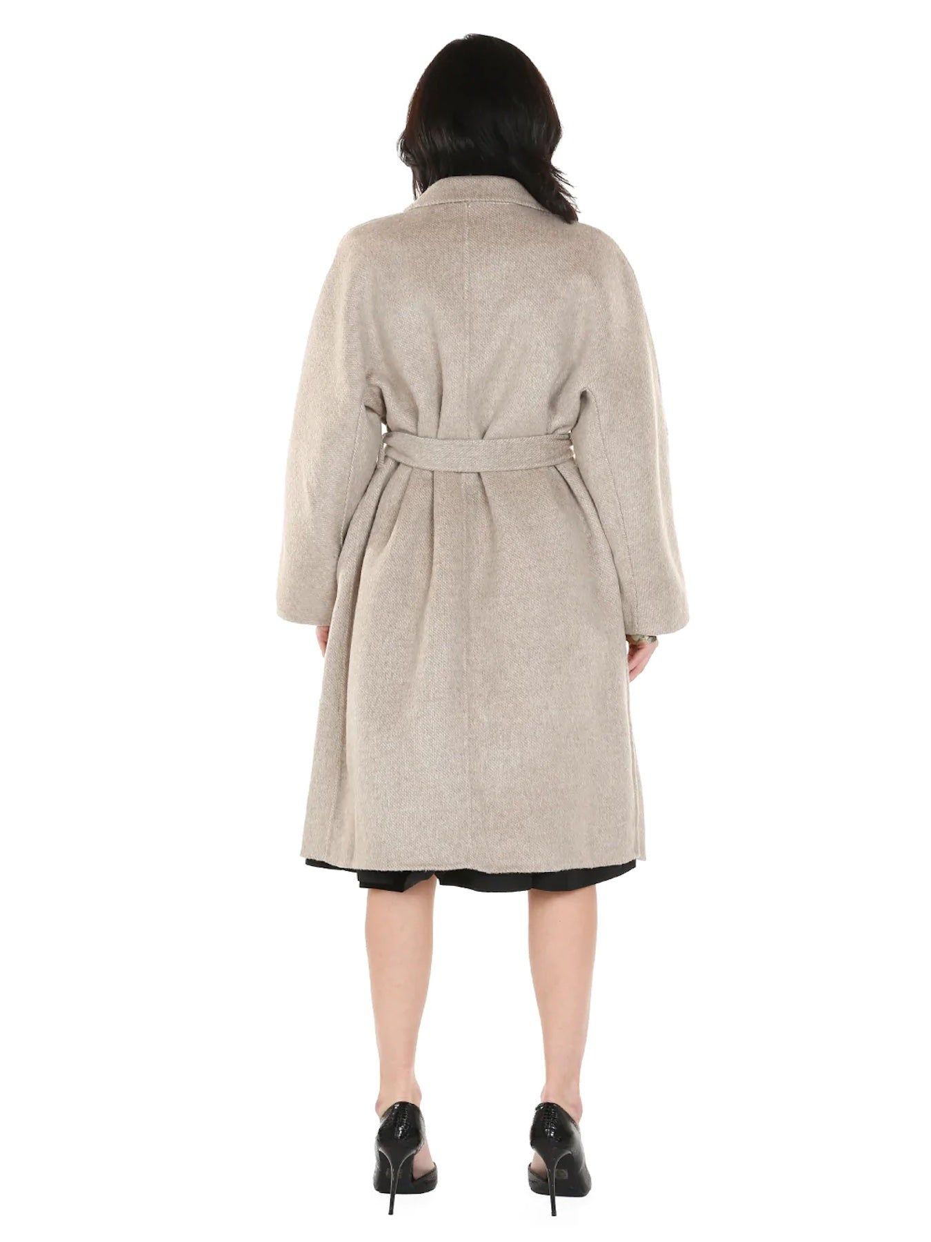 Classic Double Breasted Wool Coat - BTK COLLECTION