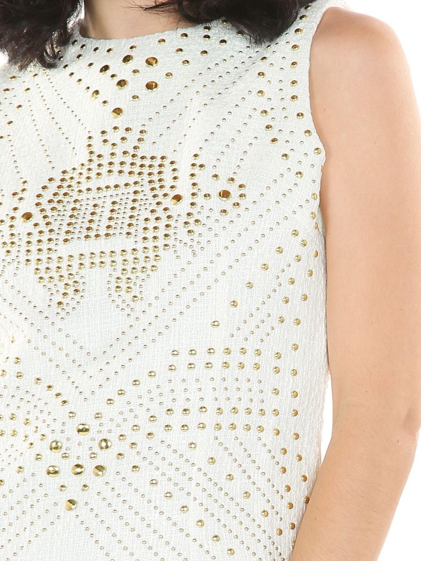 Elevate Your Style with a Stunning Studded Sleeveless Mini Dress - BTK COLLECTION