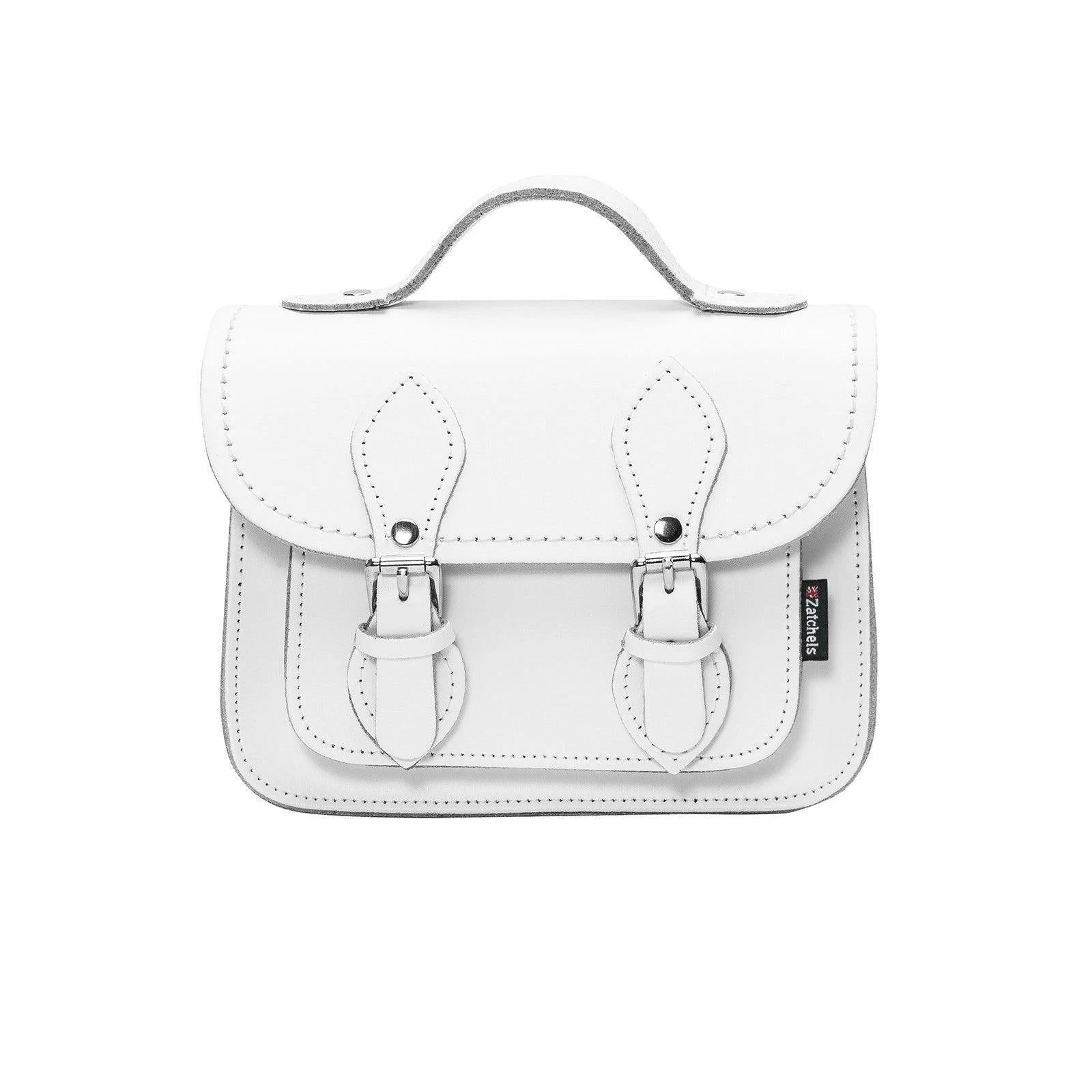 Handmade Leather Micro Satchel - BTK COLLECTIONS