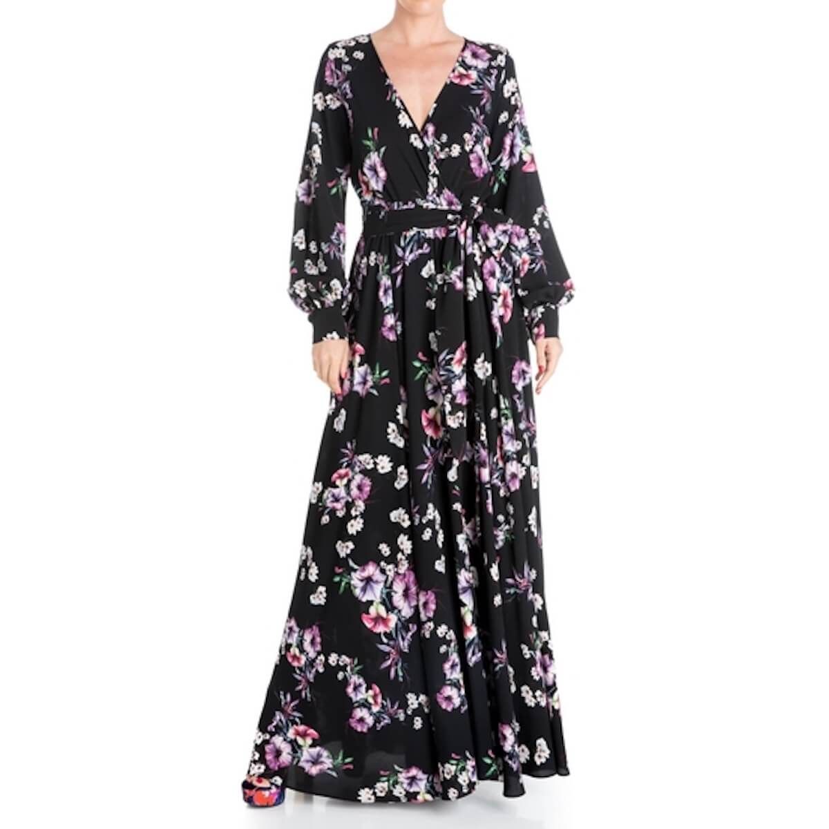 LilyPad Maxi Dress - Jasmine Black - BTK COLLECTIONS