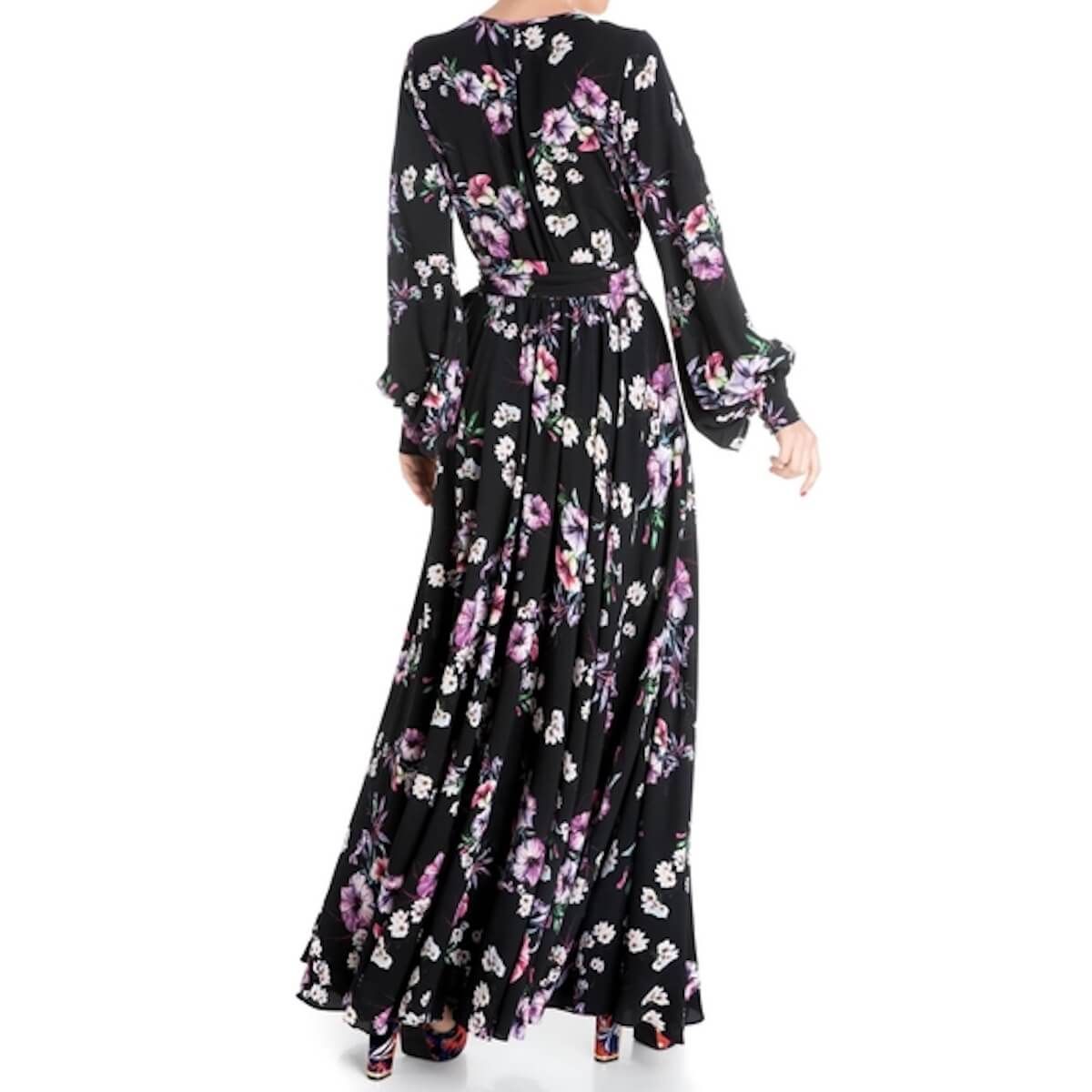 LilyPad Maxi Dress - Jasmine Black - BTK COLLECTIONS