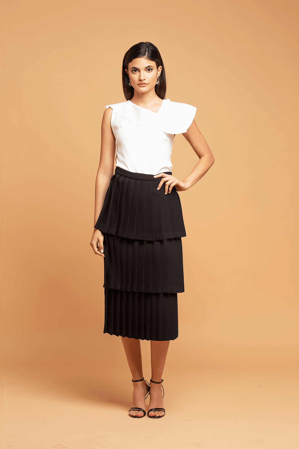Made in USA Black Jamie Skirt - BTK COLLECTION