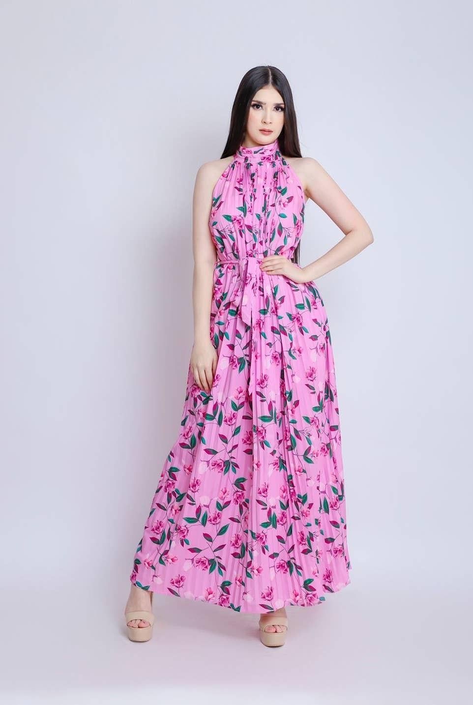 Mock Neck Sleeveless Maxi Dress - BTK COLLECTIONS