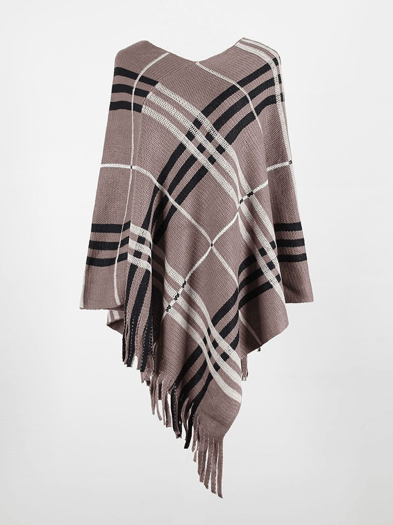 Multi- Colors Poncho - BTK COLLECTION
