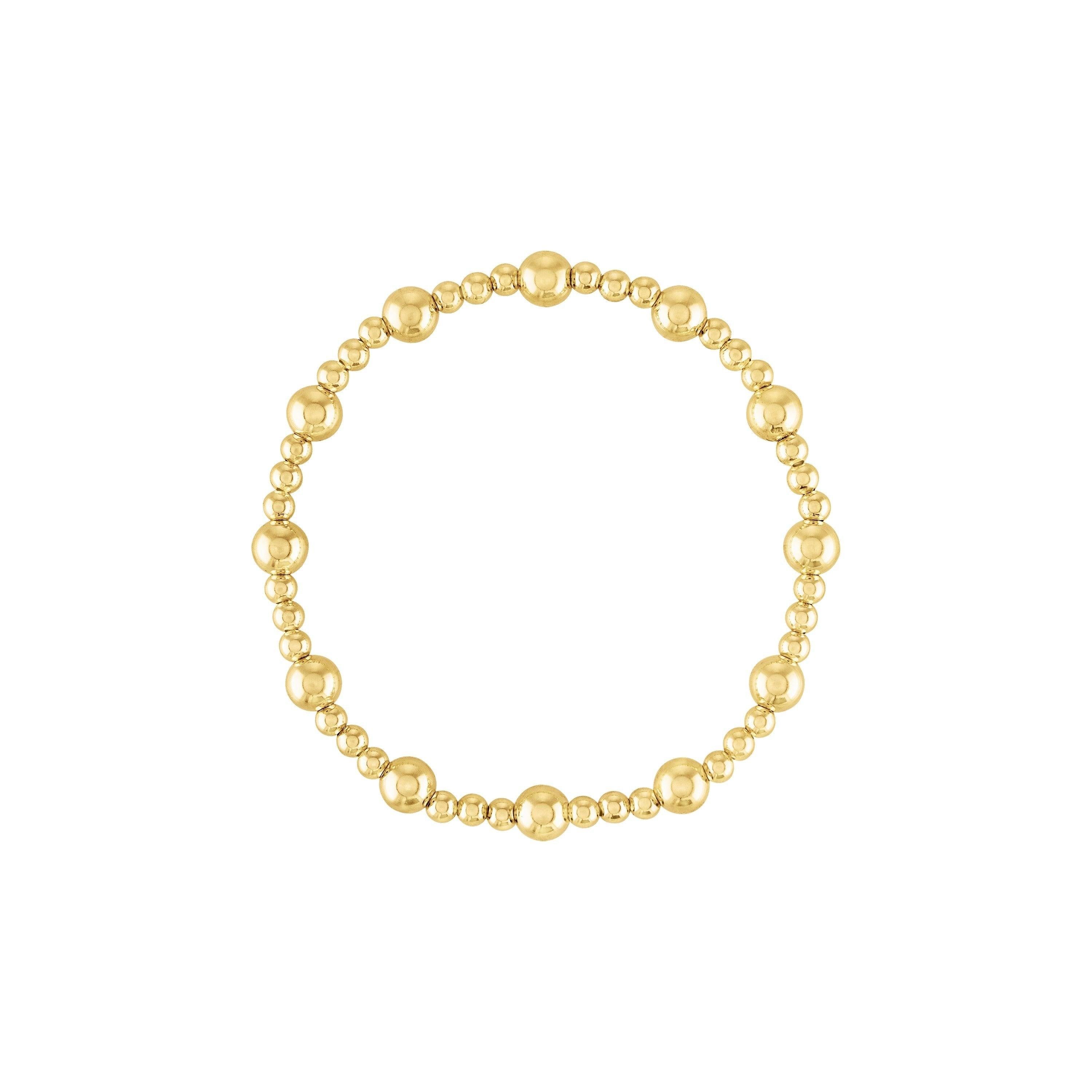 Multi Golden Bead Bracelet - BTK COLLECTION
