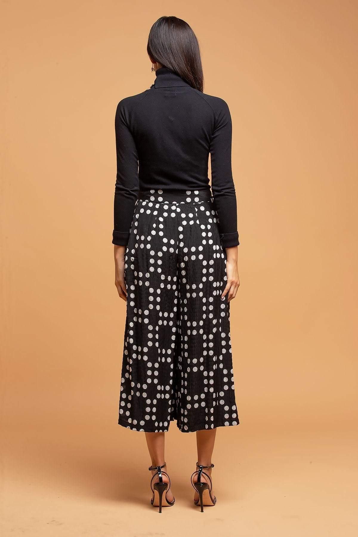 Polka Dot Palazzo Pants - BTK COLLECTIONS