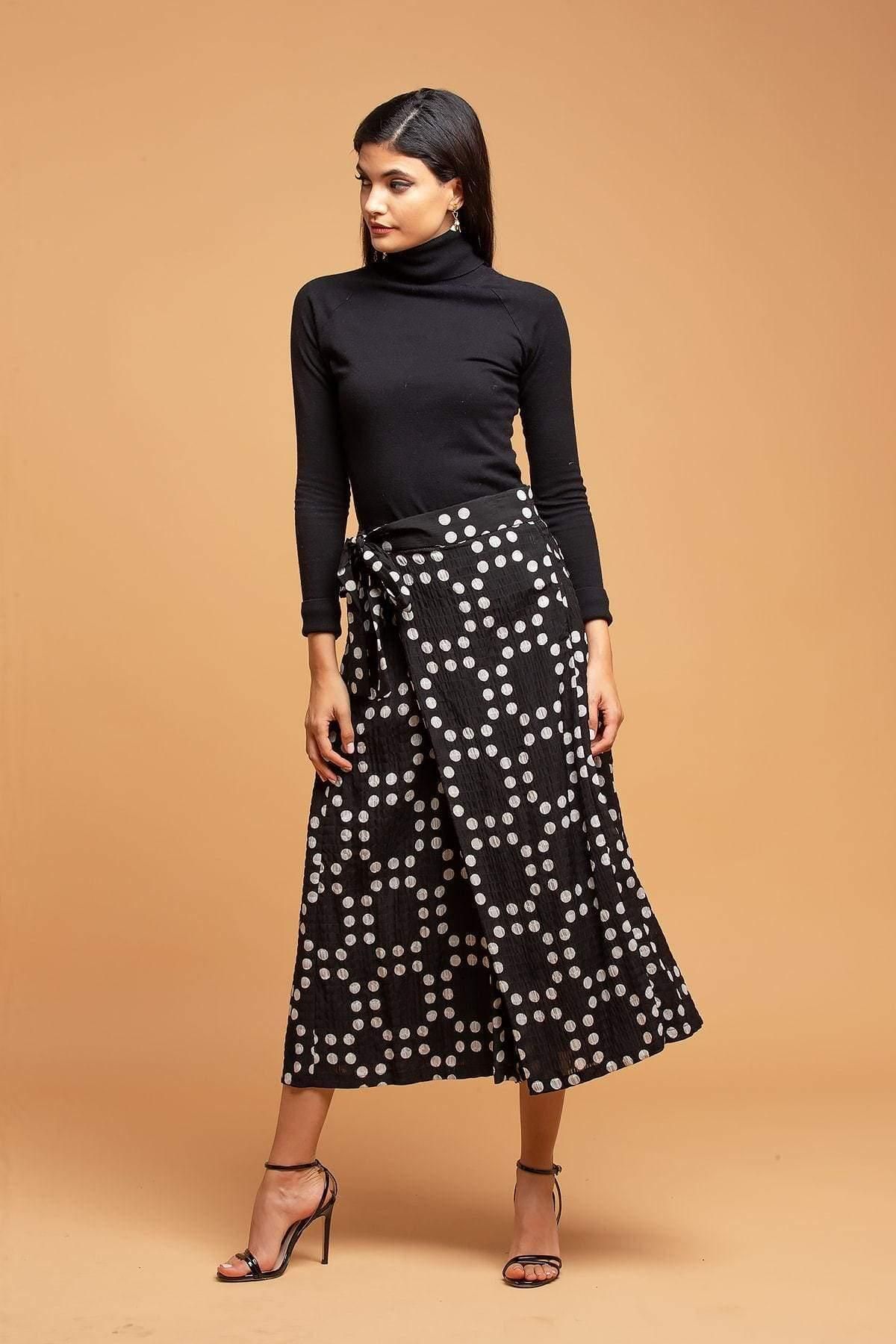 Polka Dot Palazzo Pants - BTK COLLECTIONS