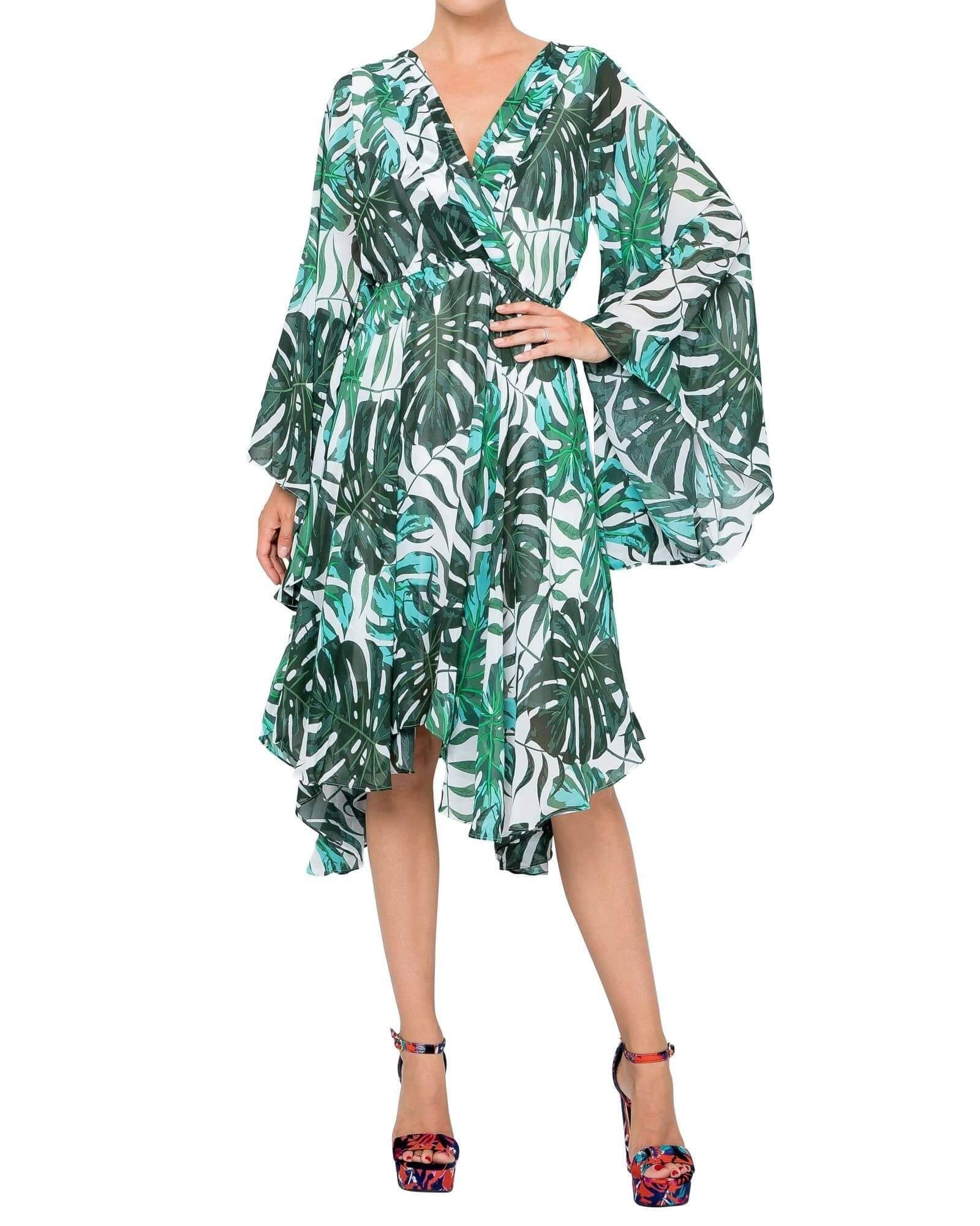 Sunset Dress - Palm Beach Green - BTK COLLECTION