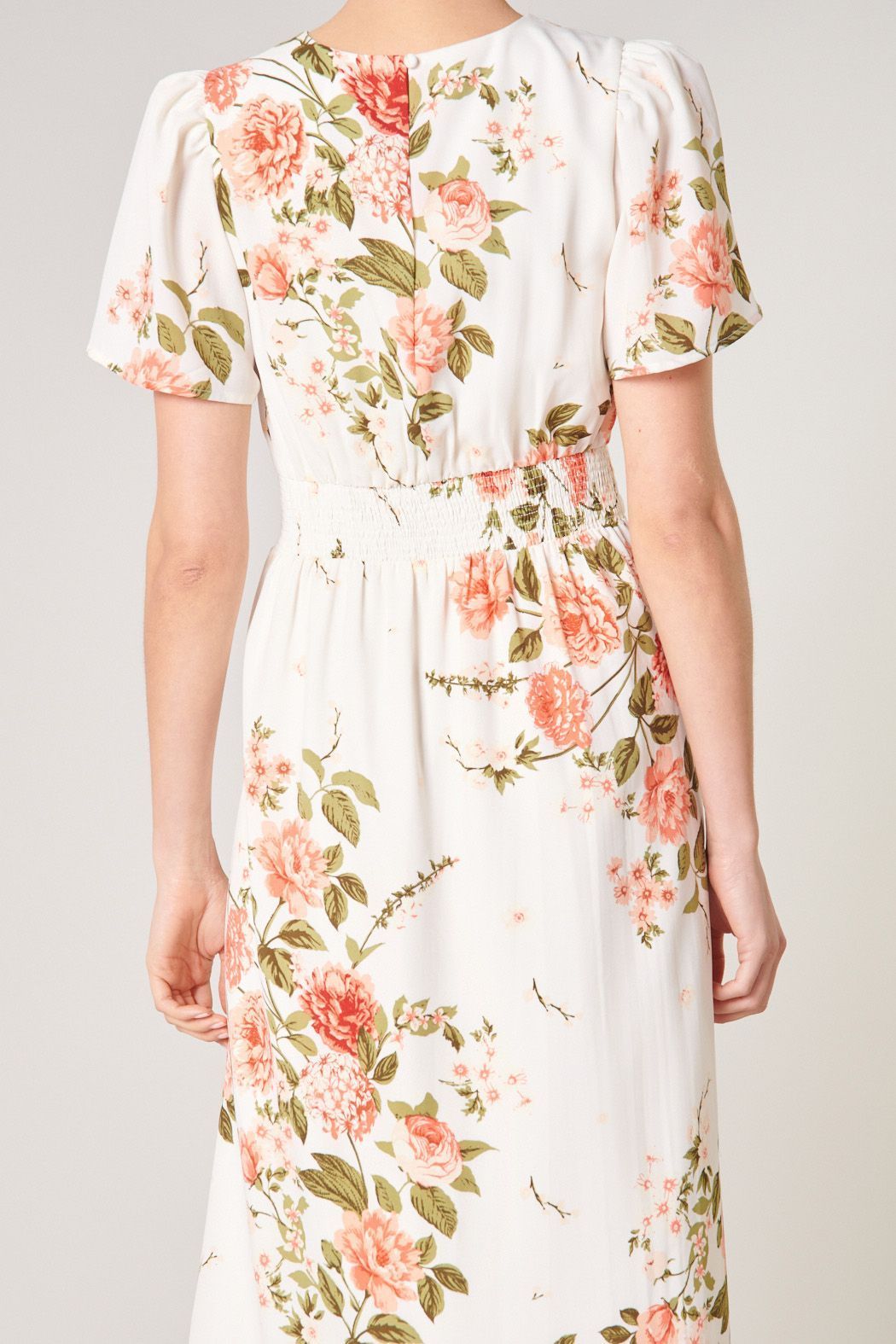 Sweet on You Bloom Midi Dress - BTK COLLECTIONS